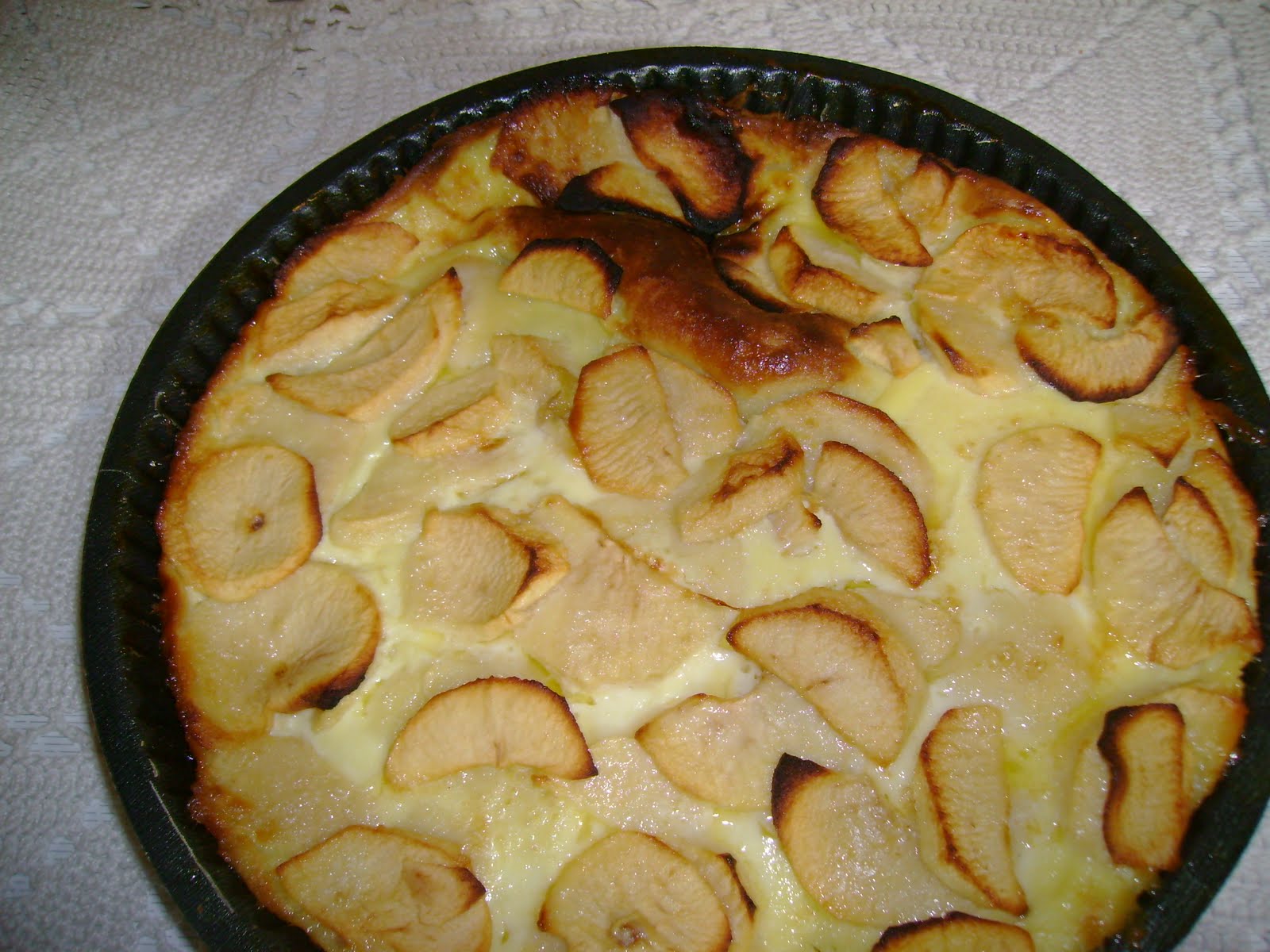 Les Recettes de Djouher: Flognarde aux pommes