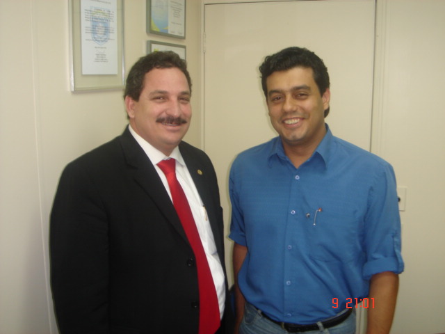 YURY FERREIRA SENDO NOMEADO PRESIDENTE DO PTC JOVEM.