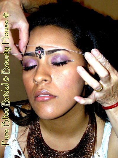 Pure Bliss Bridal & Beauty House: Eyebrow Threading