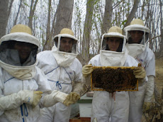 Alumnos de ESAPA en el apiario
