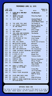 KHJ Boss 30 No. 258 - June 10, 1970