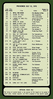 KHJ Boss 30 No. 263 - July 15, 1970