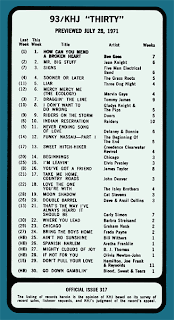 KHJ Thirty No. 317 - July 28, 1971