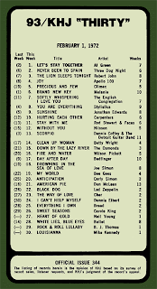 KHJ Thirty No. 344 - February 1, 1972