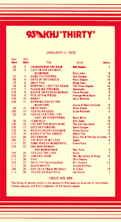 KHJ Thirty No. 496 - January 7, 1975