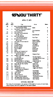 KHJ Thirty No. 407 - April 17, 1973