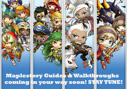 Maplestory Guides and Walkthroughs Coming out soon! ~ Meso Lover