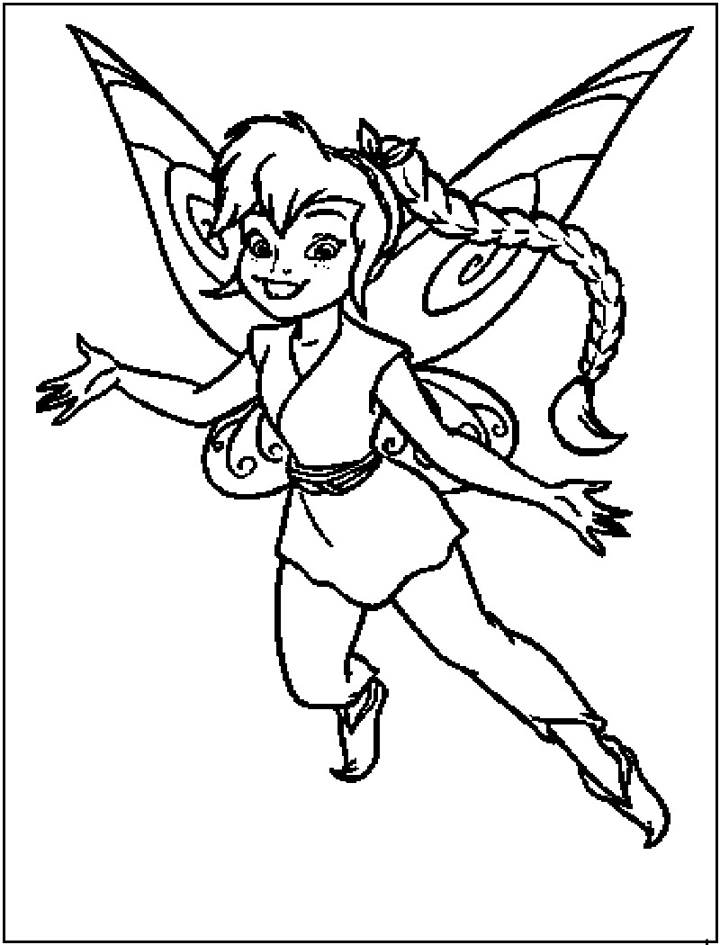 coloring pages pixie hollow - photo #30