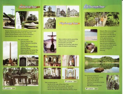travel brochure pangasinan