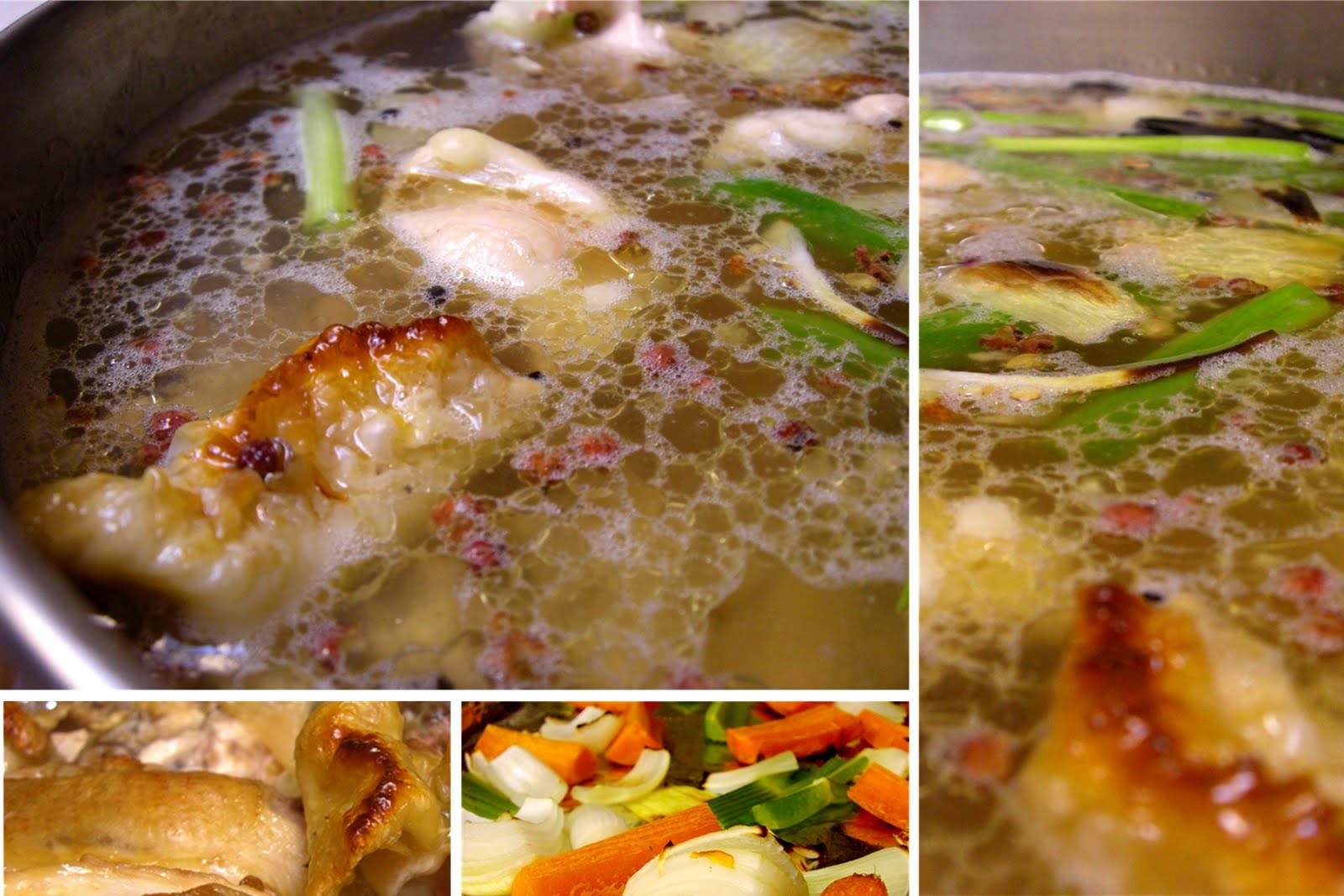 Domesticity Nouveau Chicken Stock, Chicken Broth