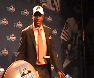 Jahvid Best Detroit Lions 1st NFL Draft pick interview (video)