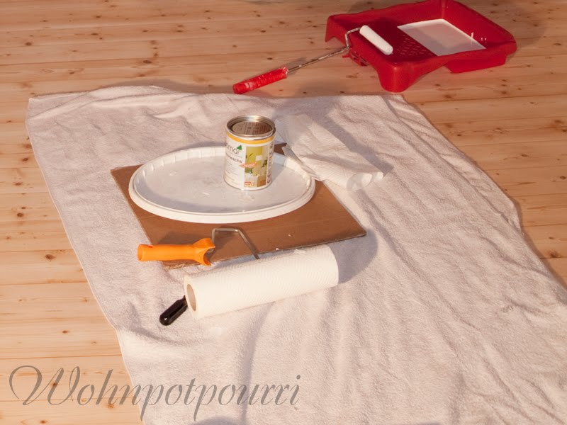 Wohnpotpourri: WIR HABEN EINEN WEISSEN BODEN!!!