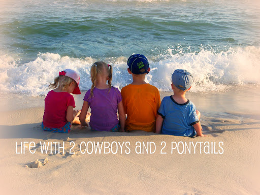 Life with 2 cowboys and 2 ponytails!