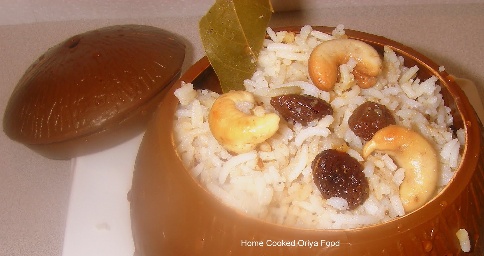 Oriya Food Mandira Randha Ghee Anna or Ghee Rice