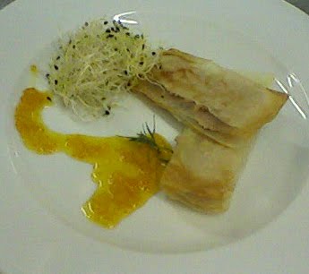 Crepe de Legumes com Manga Chutney
