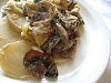 Scalloped Potatoes with Best Ever Mushroom Sauce