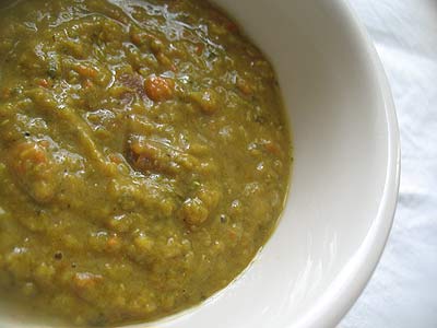 Curried Red Lentil Soup