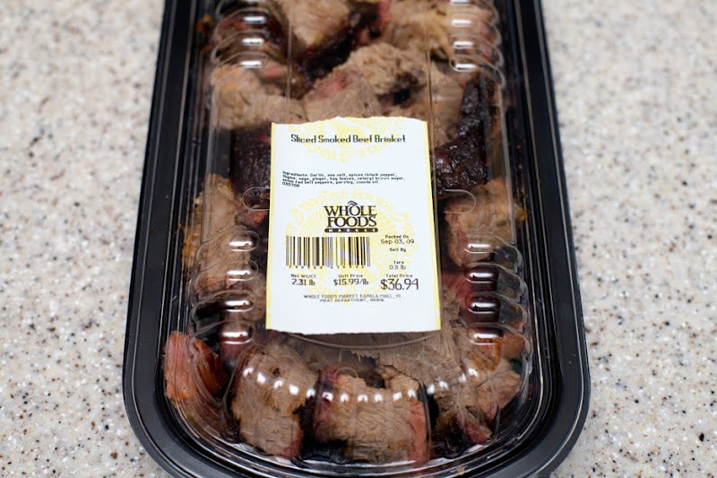 Photos by jalna Smoked Beef Brisket from Whole Foods