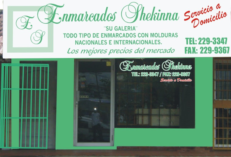 ENMARCADOS Y PINTURAS SHEKINNA