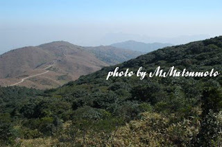 784peak（左）と草山（Grassy Hill）