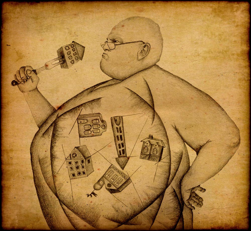 A vándor másik meséje: Illustration Friday: Giant