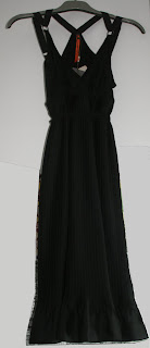 Robe Noire Cop Copine Taille 36 - Col Ample, Coupe évasée - NEUVE Sans étiquettes - Fabriquée Au Portugal