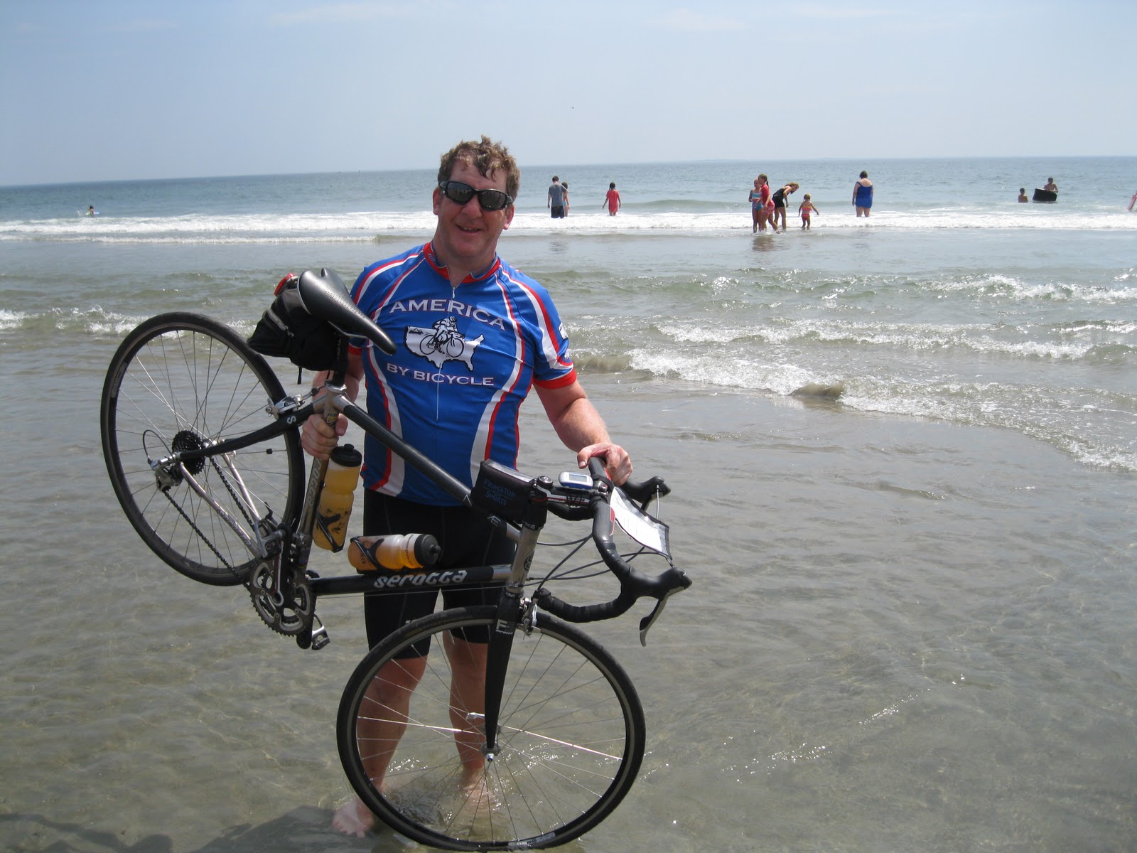 Mark's Bicycle Treks for ALA Day 50 August 9th Manchester, NH to