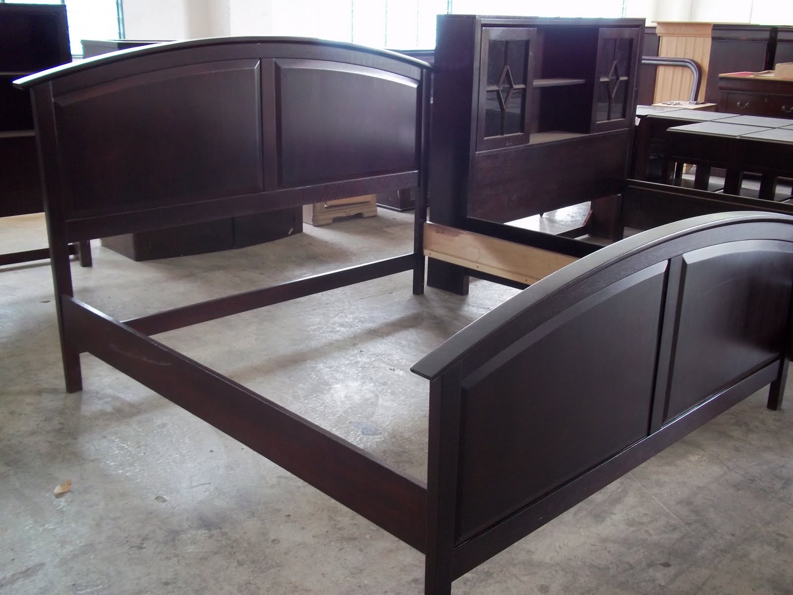 833+ +13 European Design King Size Bed made by Solid wood