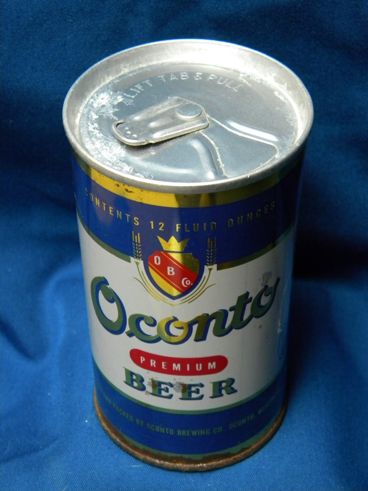 The Brew and Hammer Iron City the First Pull Tab Beer Can