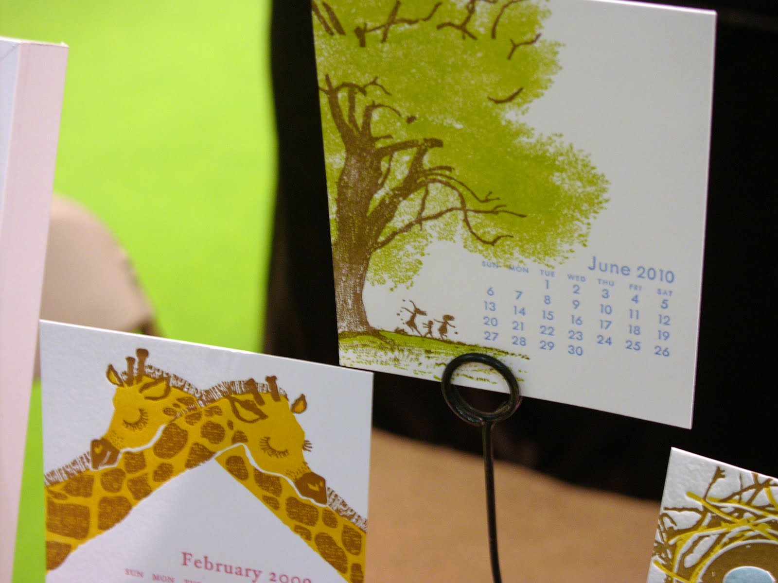 crow and canary: 2010 national stationery show spotlight on: calendars