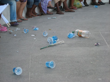 "O homem e o lixo em evento cultural na ilha""