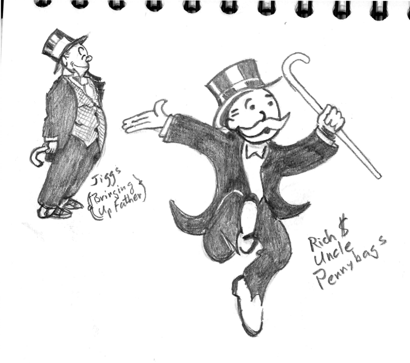 Tuxedo Drawing Reference - Takai Wallpaper