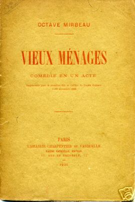 "Vieux ménages", 1901