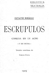 Traduction espagnole de "Scrupules", 1909