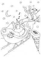 >Papa Noel Dibujos para colorear Papa Noel