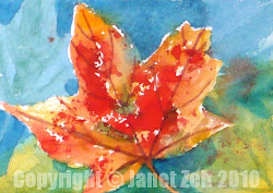 maple watercolor leaves paintings leaf autumn