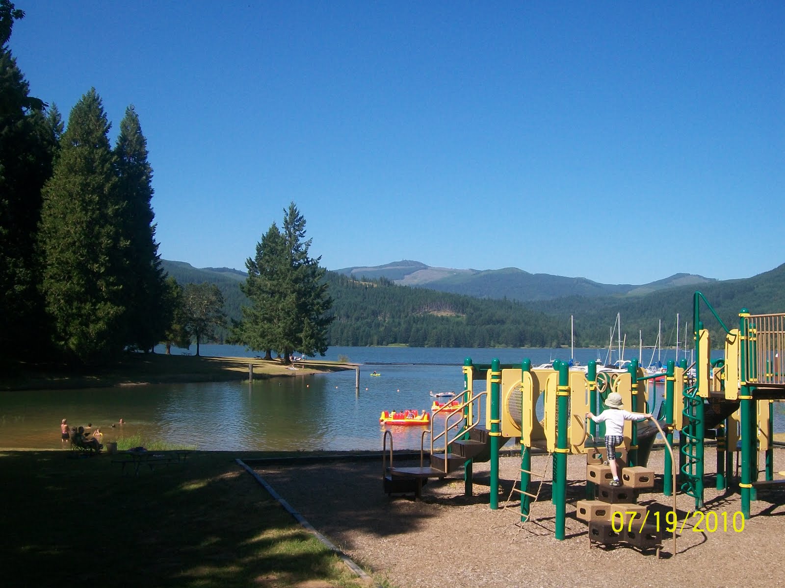 Our Family Blog Dorena LakeBaker Bay park