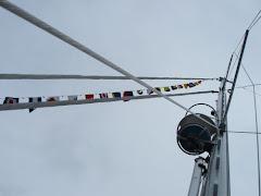 crows nest with signal flags