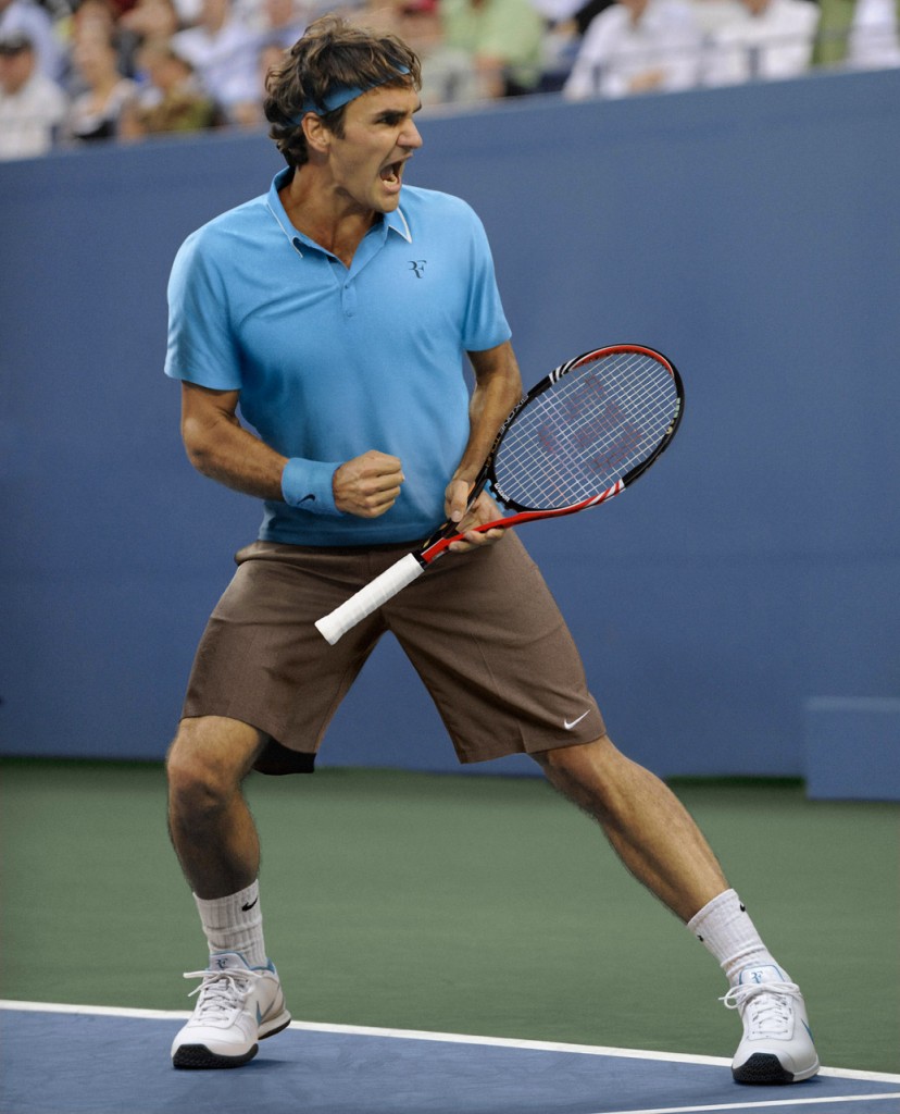 Roger Federer The Champ: Roger Federer's US Open 2010 Outfit