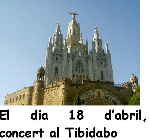18 d'abril de 2010, CONCERT AL TIBIDABO