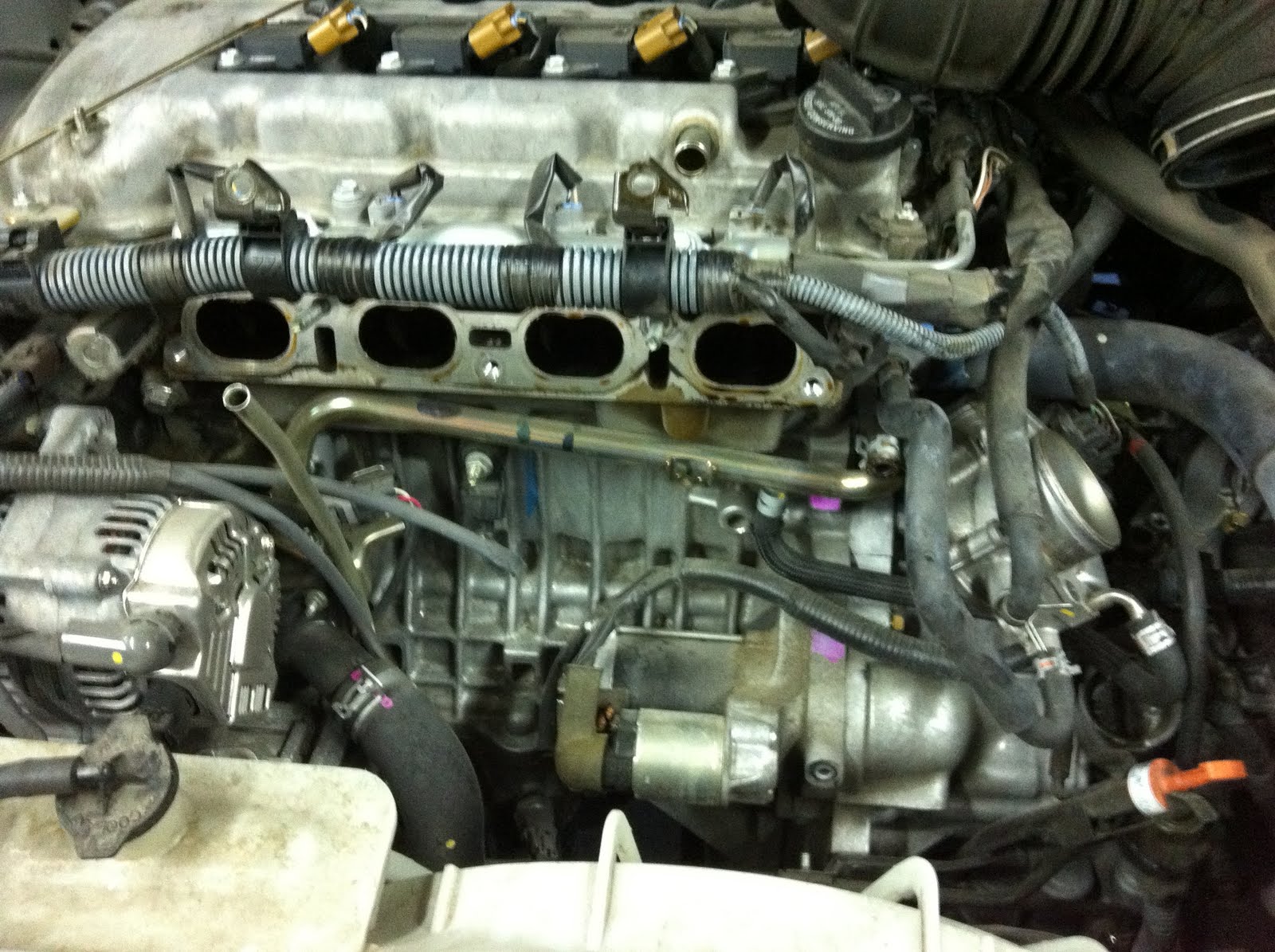 2005 Toyota corolla engine code p0171