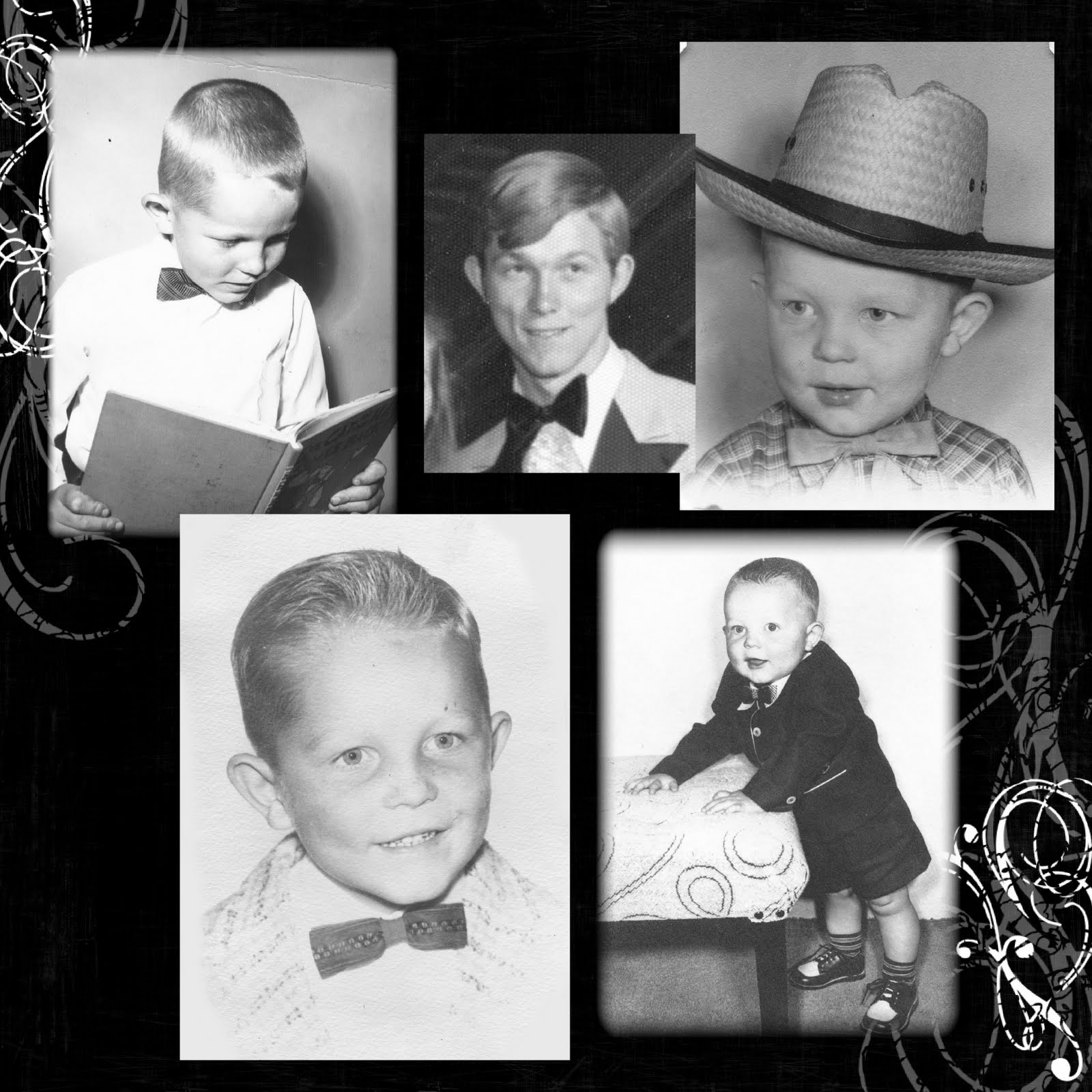 childs bow tie pattern