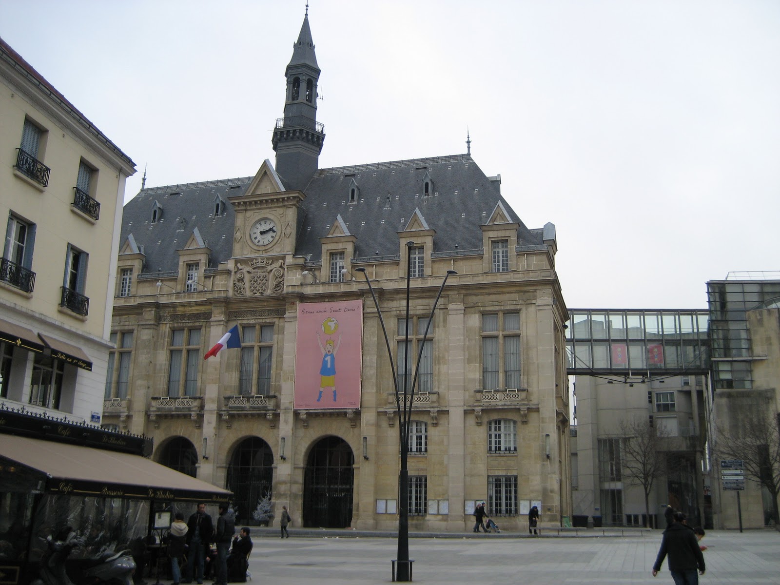 January in Paris St. Denis