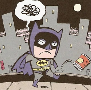 Batman enfadado con el mundo