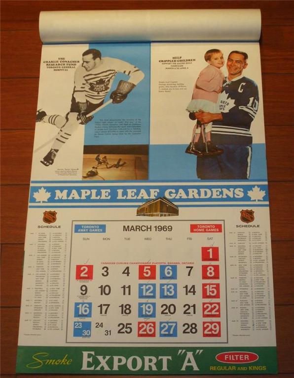 SPRINTACULAR Export "A" Maple Leaf Gardens Calendars