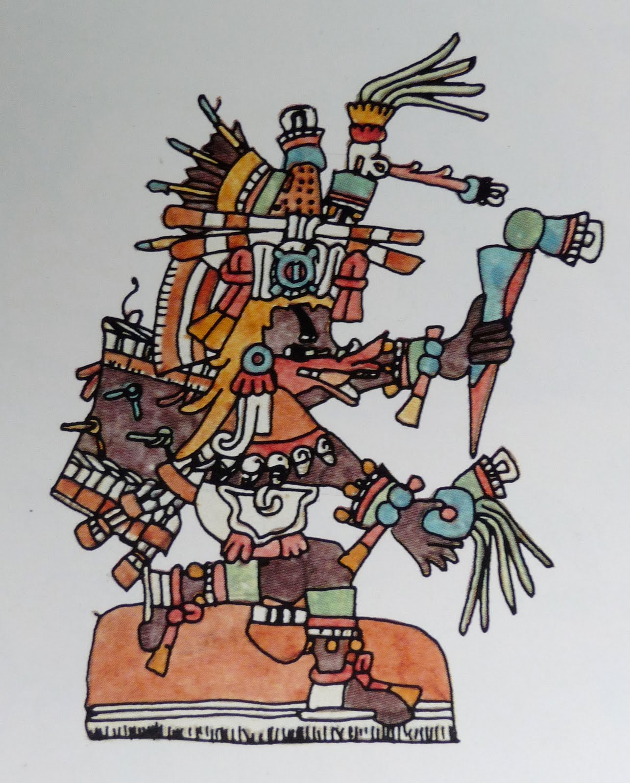 Terry Kreiter: Aztec Bird-Fish