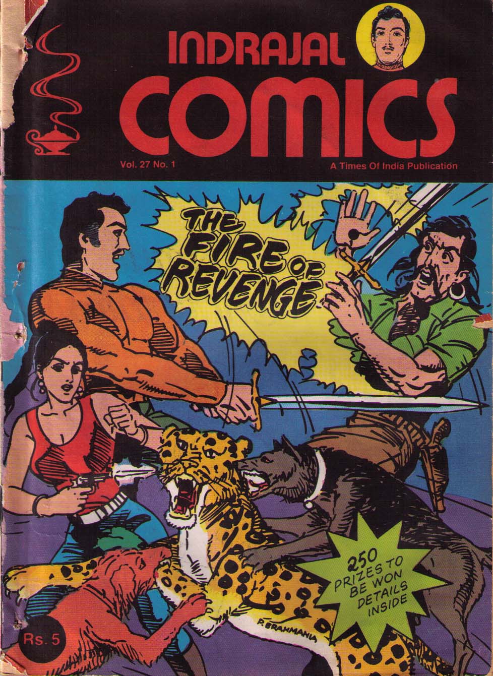 Indrajal Online 3 Bahadur Comics V21N22 V21N28 V27N01
