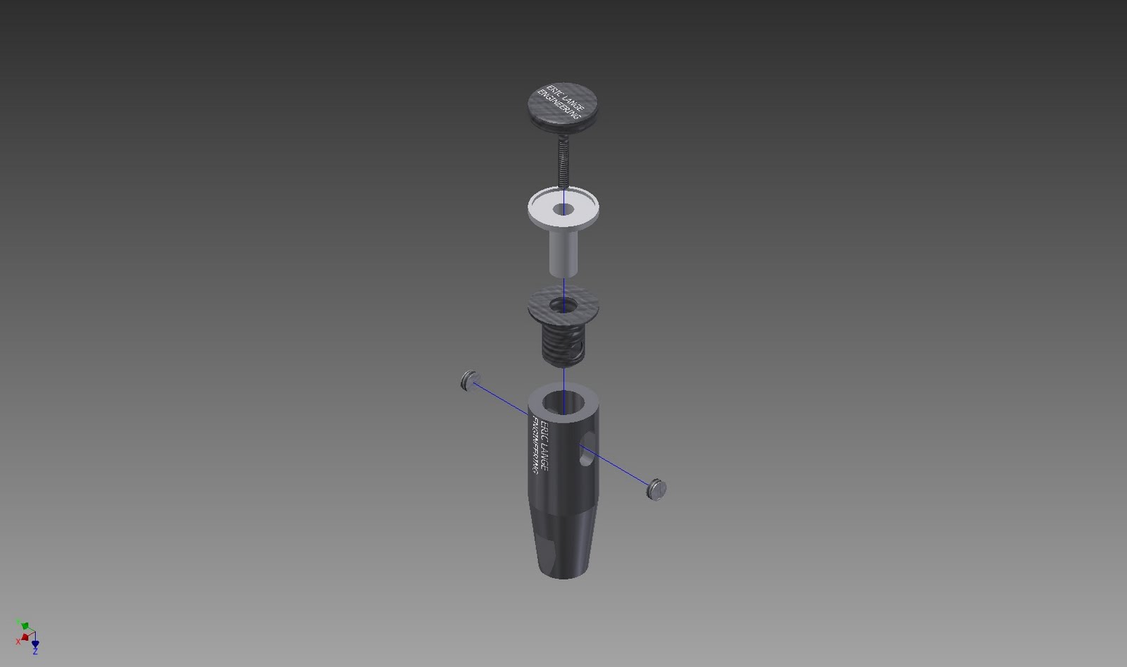 Eric Lange's Design Blog Final Epee Parts