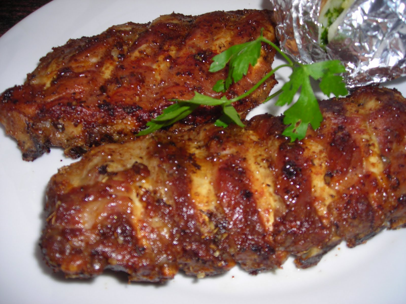 Cocina creativa con amor. Ana Rial Ybáñez. Costillas de cerdo al horno