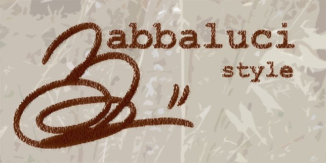 Babbaluci Style